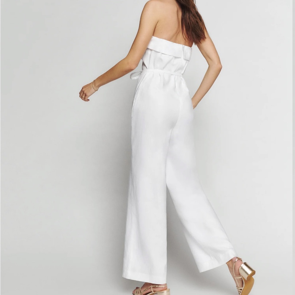 Reformation Taylor jumpsuit 😍 xs - Picture 6 of 6